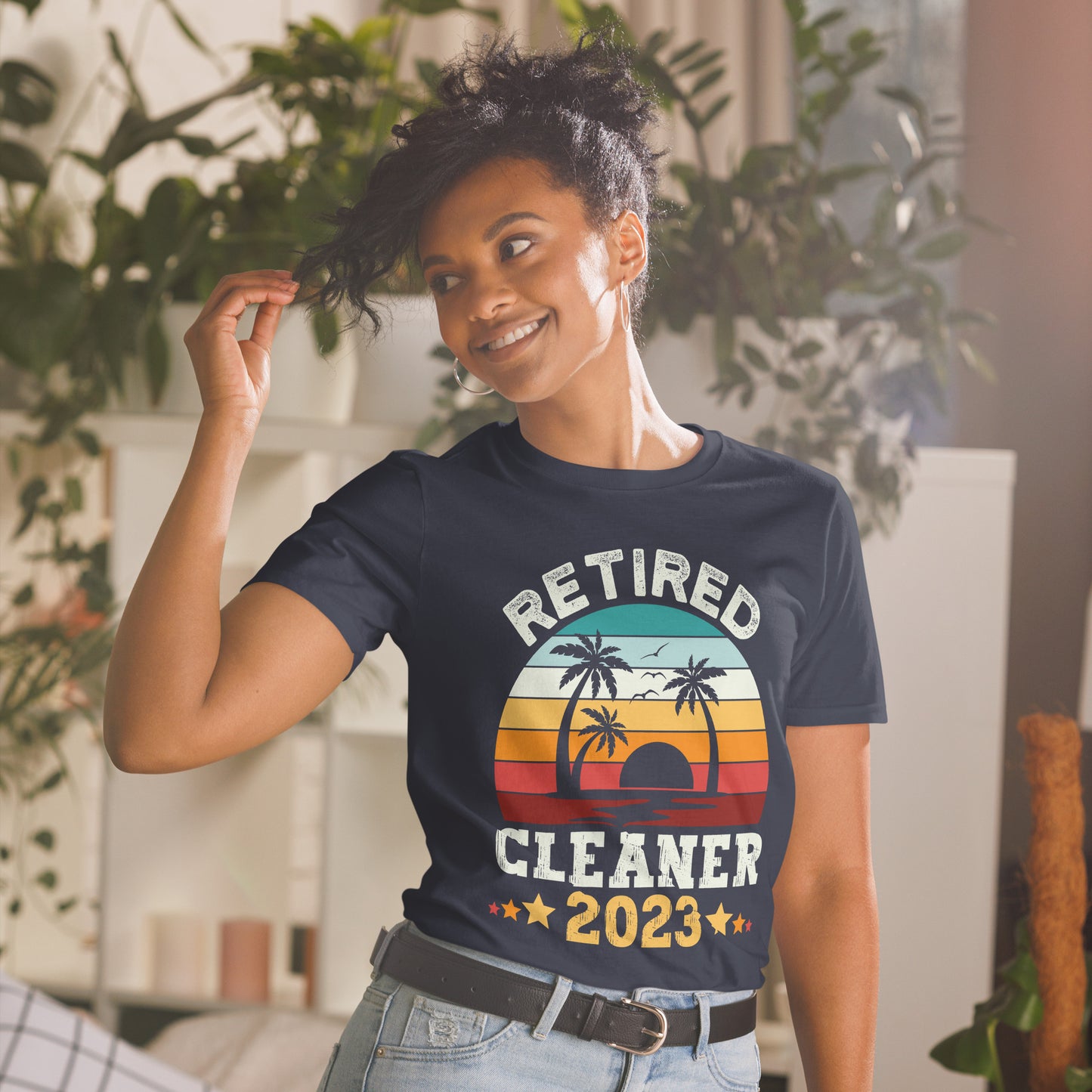 Funny Retired Cleaner 2023 Retirement House Cleaner T-shirt