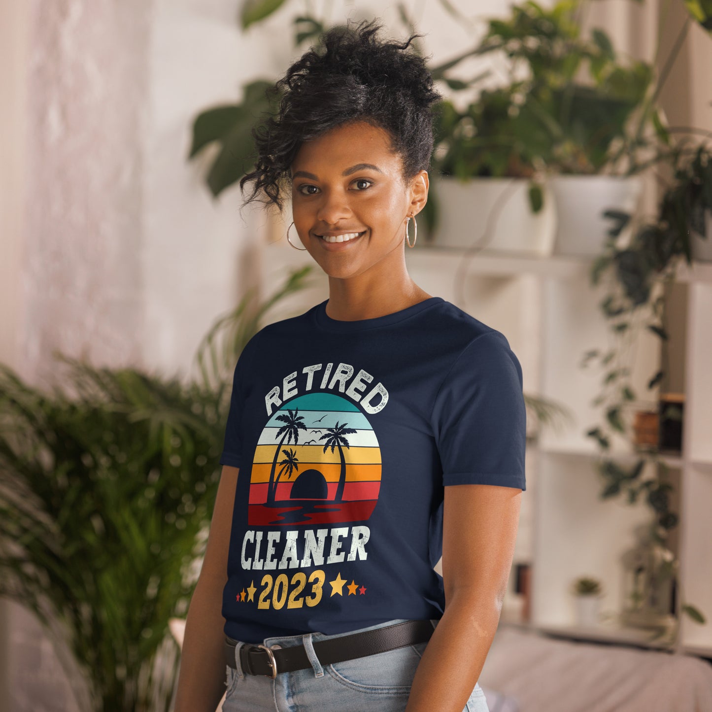 Funny Retired Cleaner 2023 Retirement House Cleaner T-shirt