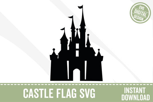 Castle Flag SVG