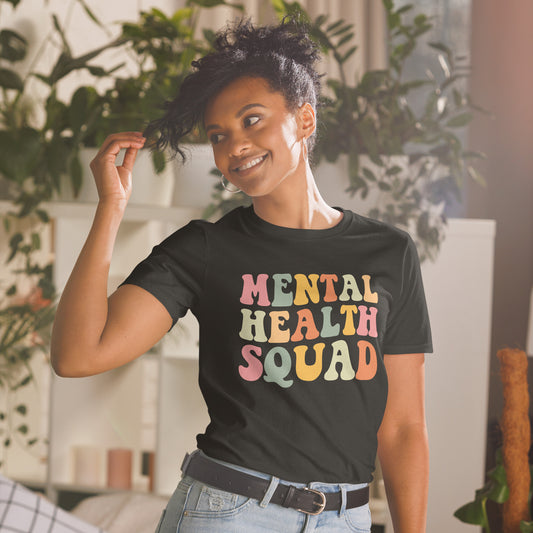 Mental Health Squad Illness Mental Health Awareness T-Shirt
