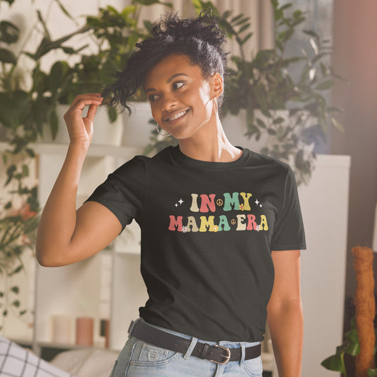 Funny Mother's Day In My Mama Era Retro Groovy Mom Life T-Shirt