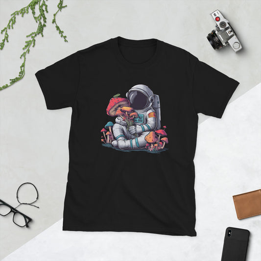 Astronaut Cottagecore Cartoon T-Shirt