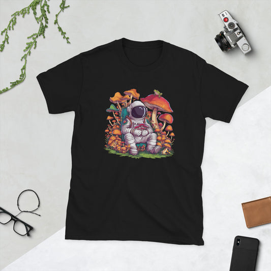 Astronaut Cottagecore Space Cartoon T-Shirt