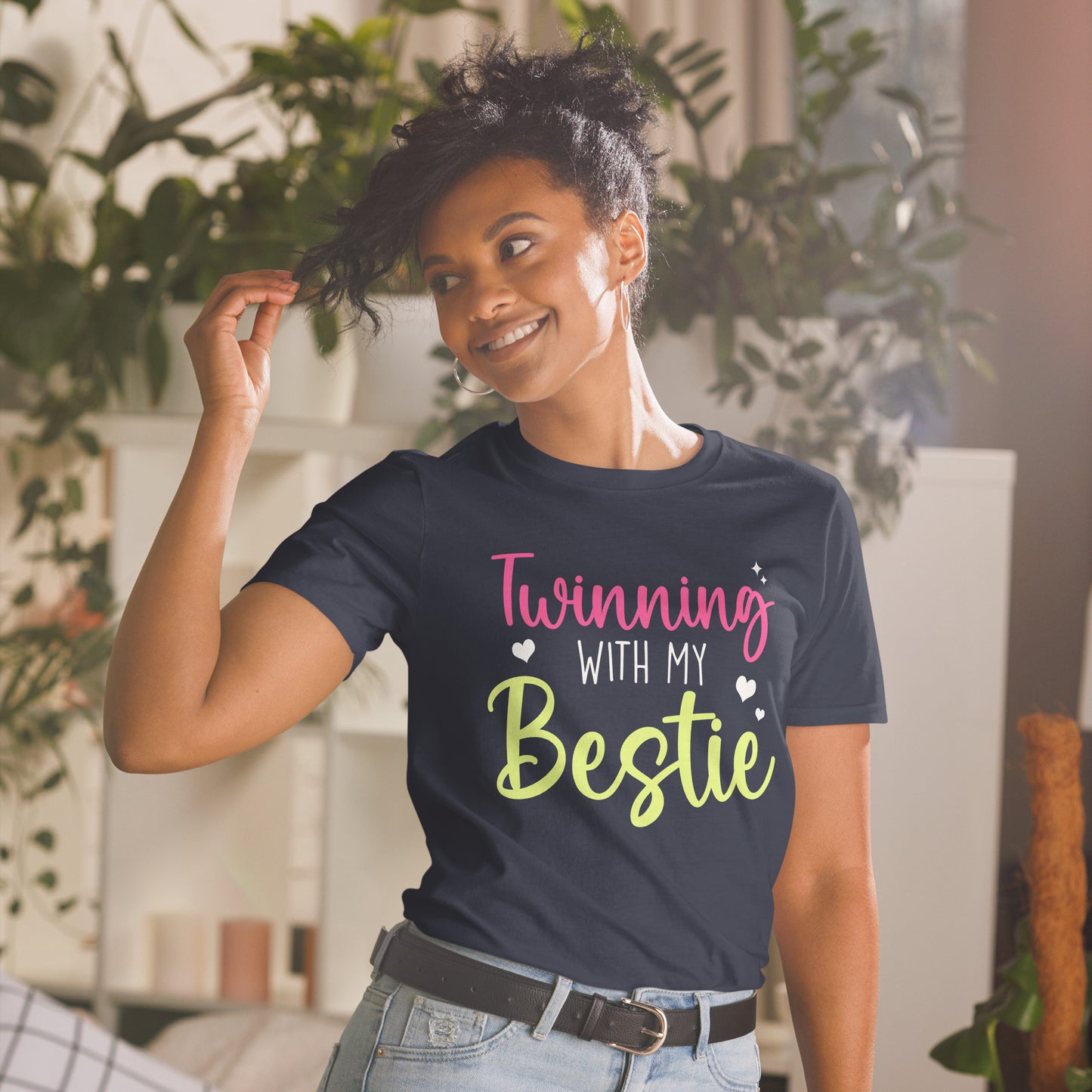 Twinning With My Bestie Twins Day T-Shirt