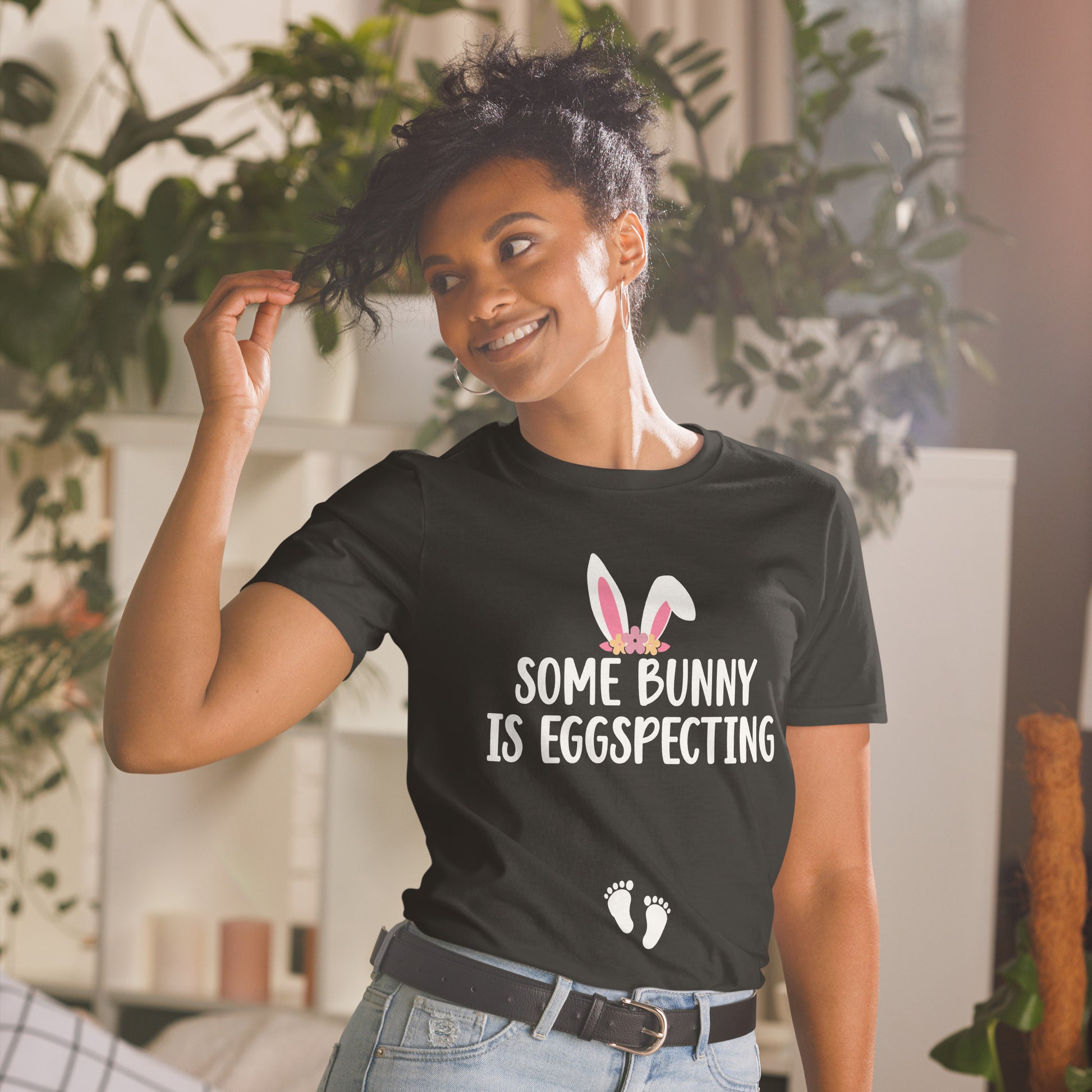 some bunny is Eggspecting shirt