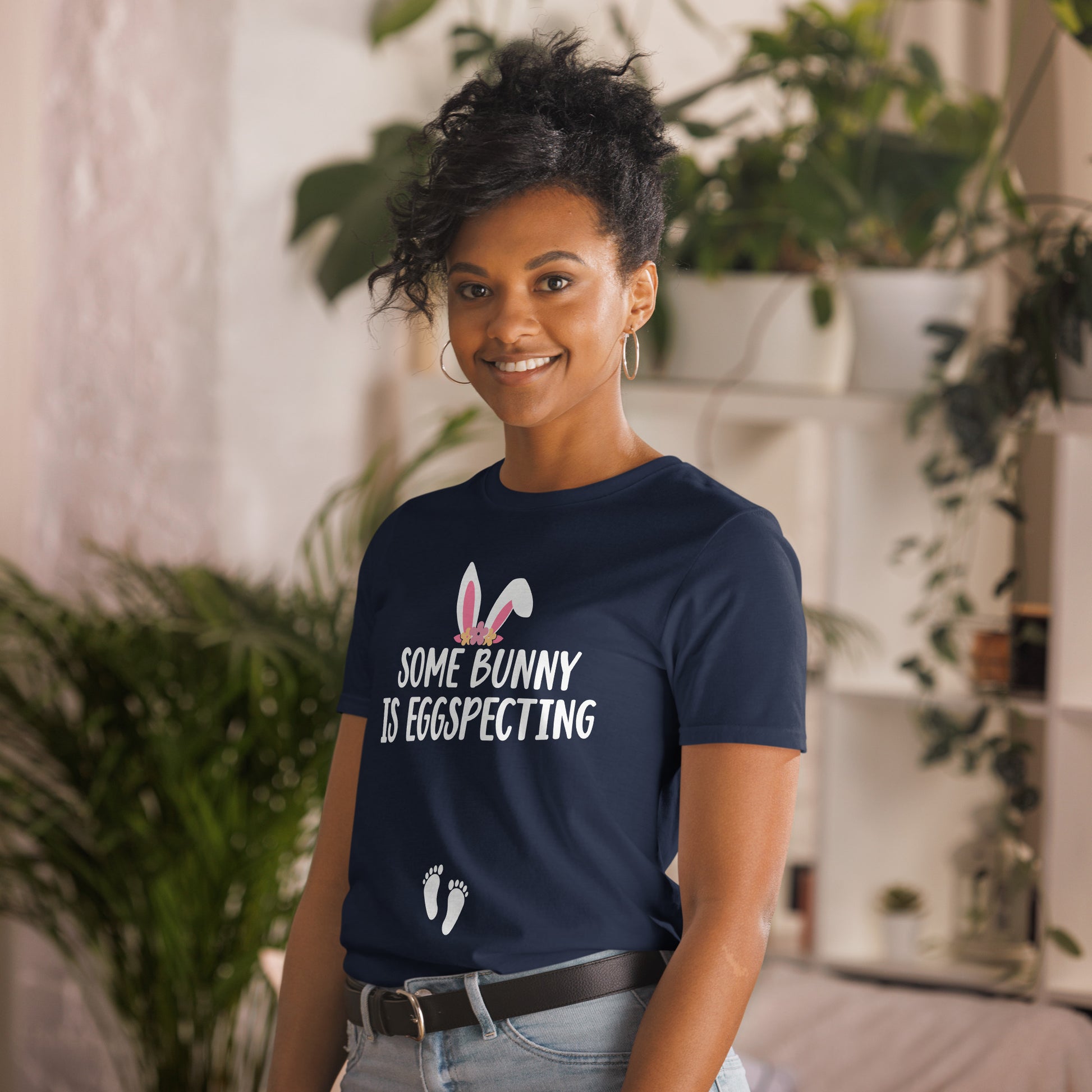 some bunny is Eggspecting shirt