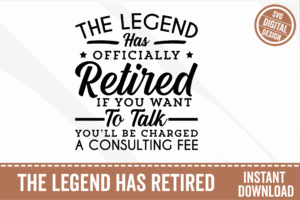 The Legend Has Officially Retired